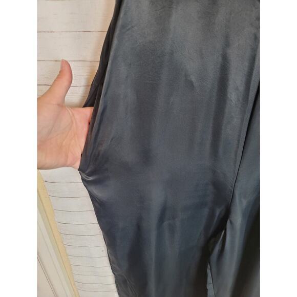 Athleta Black Calm Cool Romper in Satin Black, sz XS - Picture 4 of 14